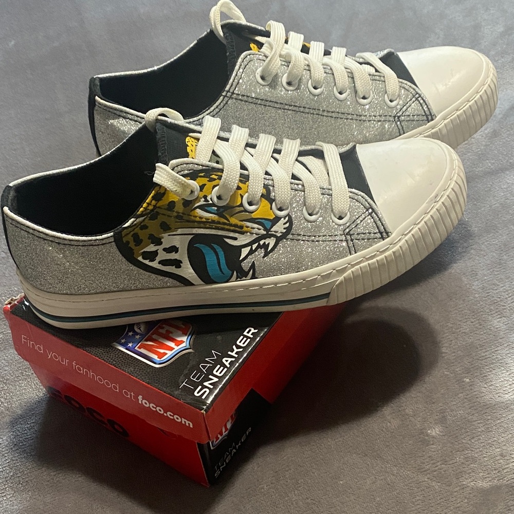 NFL Team Sneaker with Jaguar Design